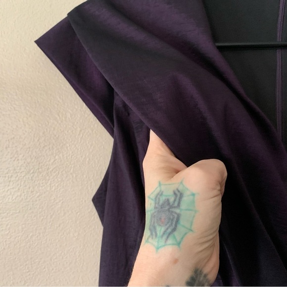 Xscape Dark Purple/Plum Sleeveless Cocktail Sheath Dress Size 10 - Picture 11 of 14